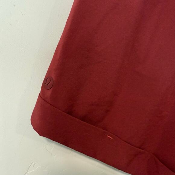 Lululemon Spring Break Away Short 3" Chianti Red Pull On Casual Athleisure - Picture 7 of 7